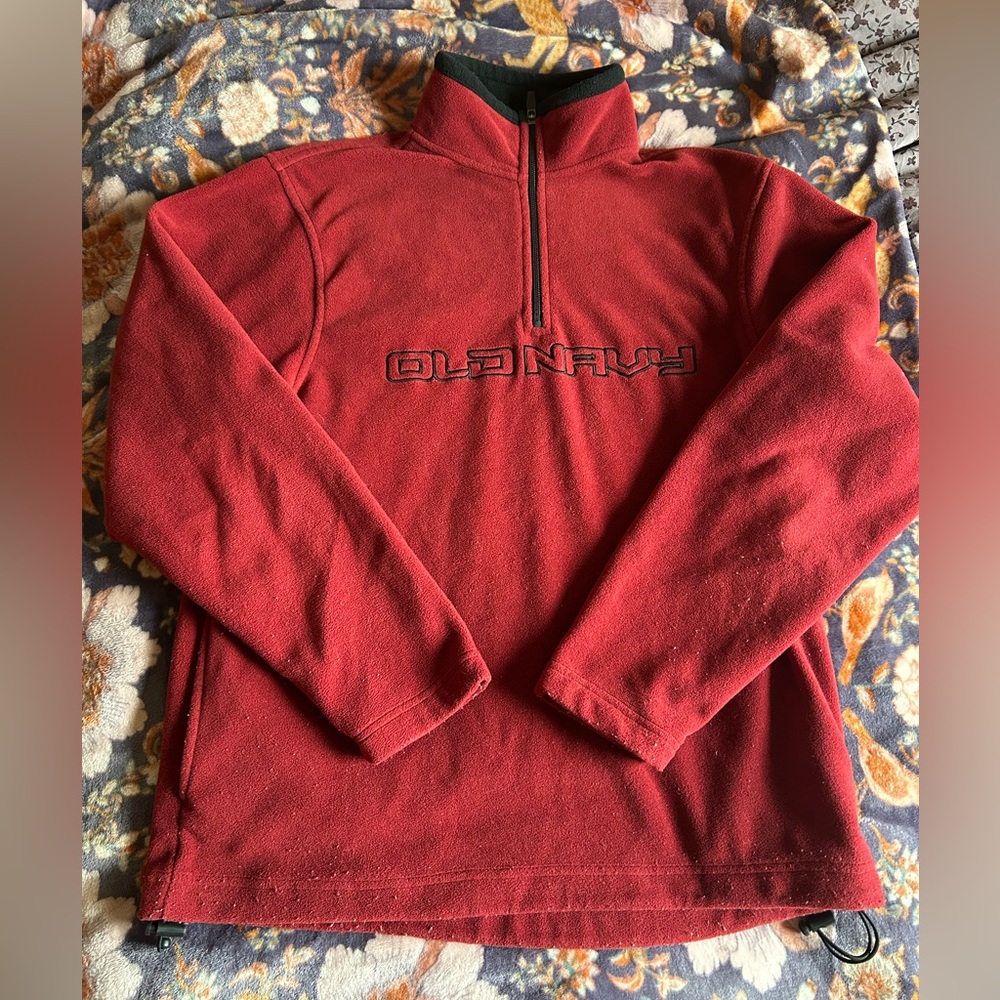 Red Old Navy fleece